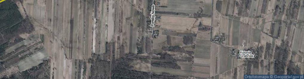 Zdjęcie satelitarne Poręby Nowe ul.